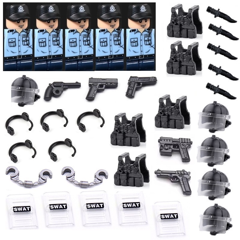 Kids Toys Hong Kong - 홍콩 시티 PTU 경찰 군인 군사