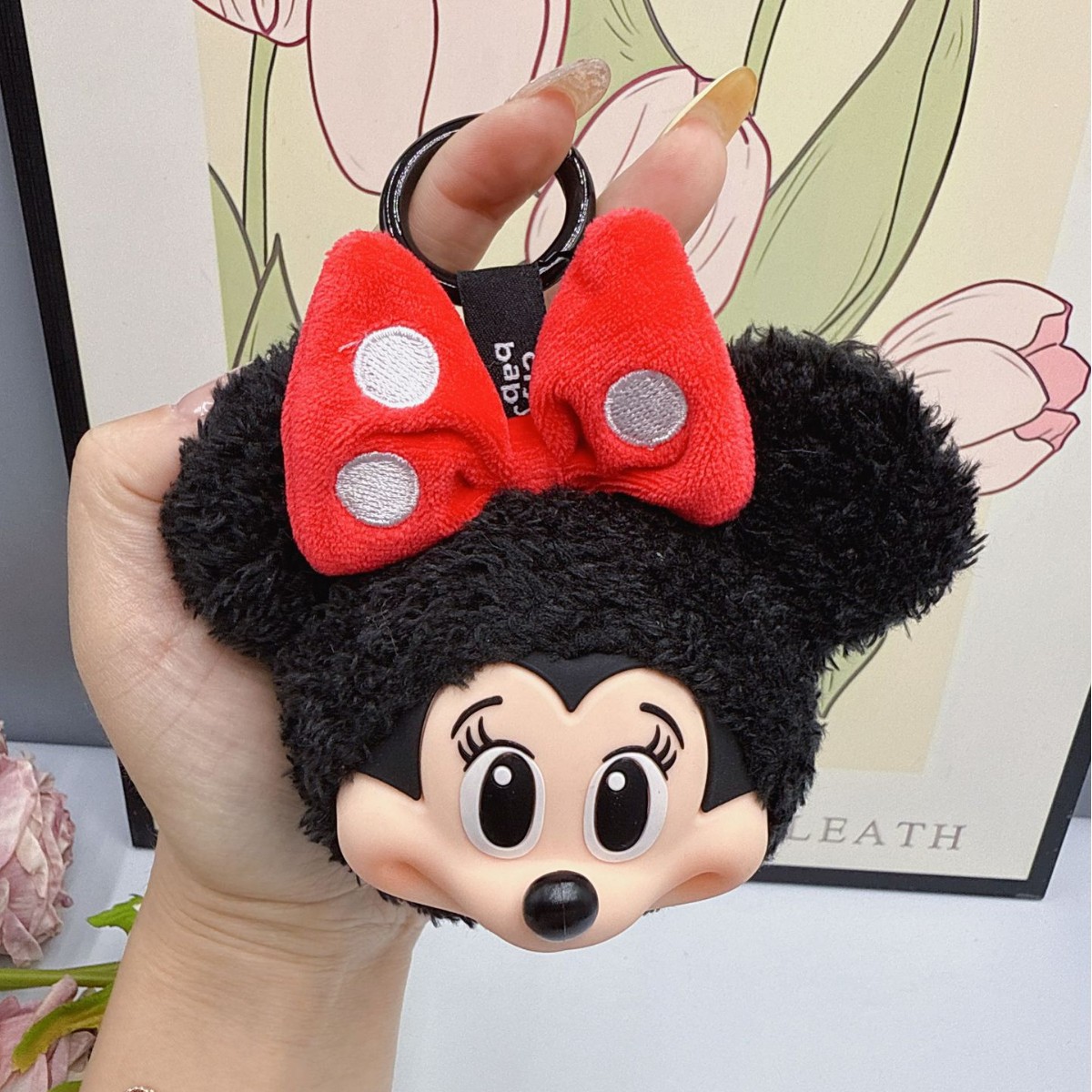 Kids Toys Young - 미키 미니 봉제 인형 키체인 귀여운