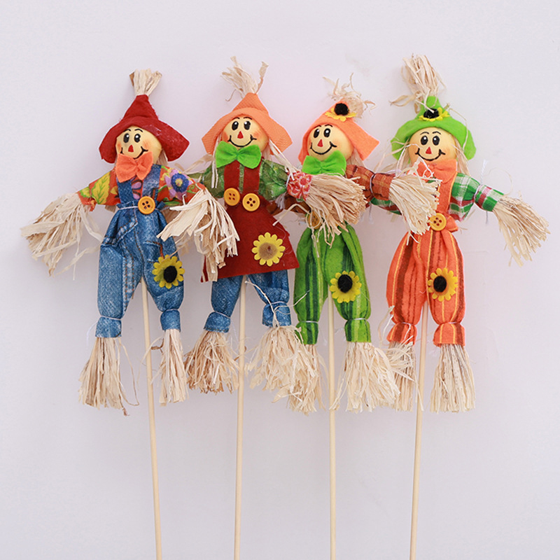 Kids Toys Mall - 재미있는 수확 축제 귀여운 소박한 허수아비