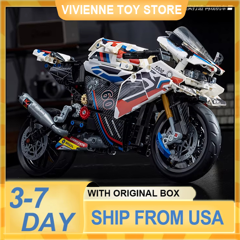 Kids Toys Delivery Today - 3~7일 배송 MG01 MOC 디테일한 오토바이