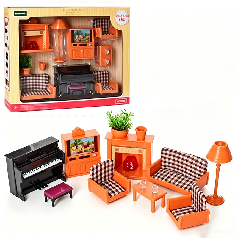 Play Kitchen Set - 1/12 스케일 인형 집 가구 세트