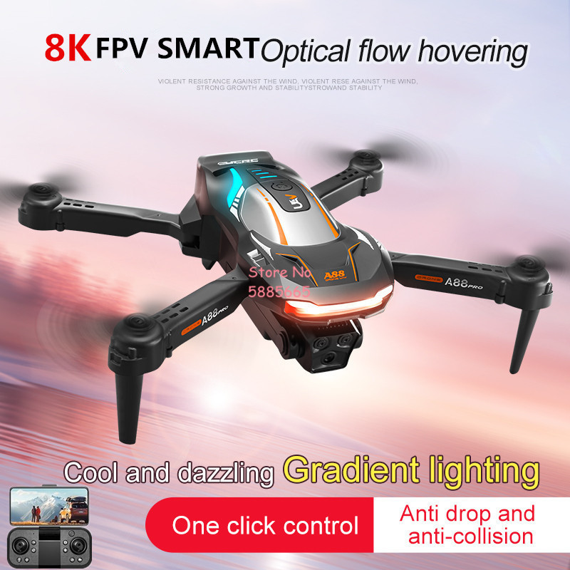 8K 항공 촬영 광학 흐름 위치 지정 FPV RC 드론 - Kids Toys Helicopter 리뷰 및 가격