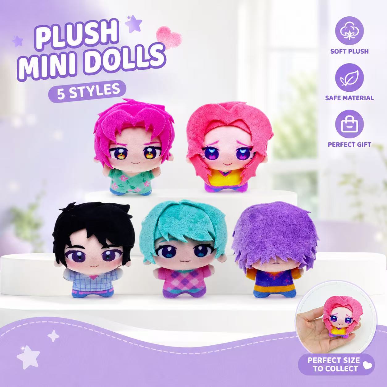 만화 케이프롭 데이먼 헌터즈 플러시 장난감 부드러운 사 - Soft Plush Doll 리뷰 및 가격