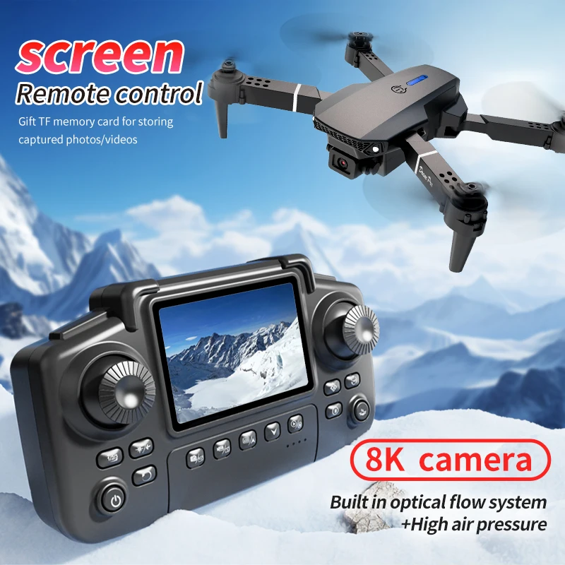 전문 E88 프로 드론 스크린 8K HD 카메라 WiF - Kids Toys Helicopter 리뷰 및 가격