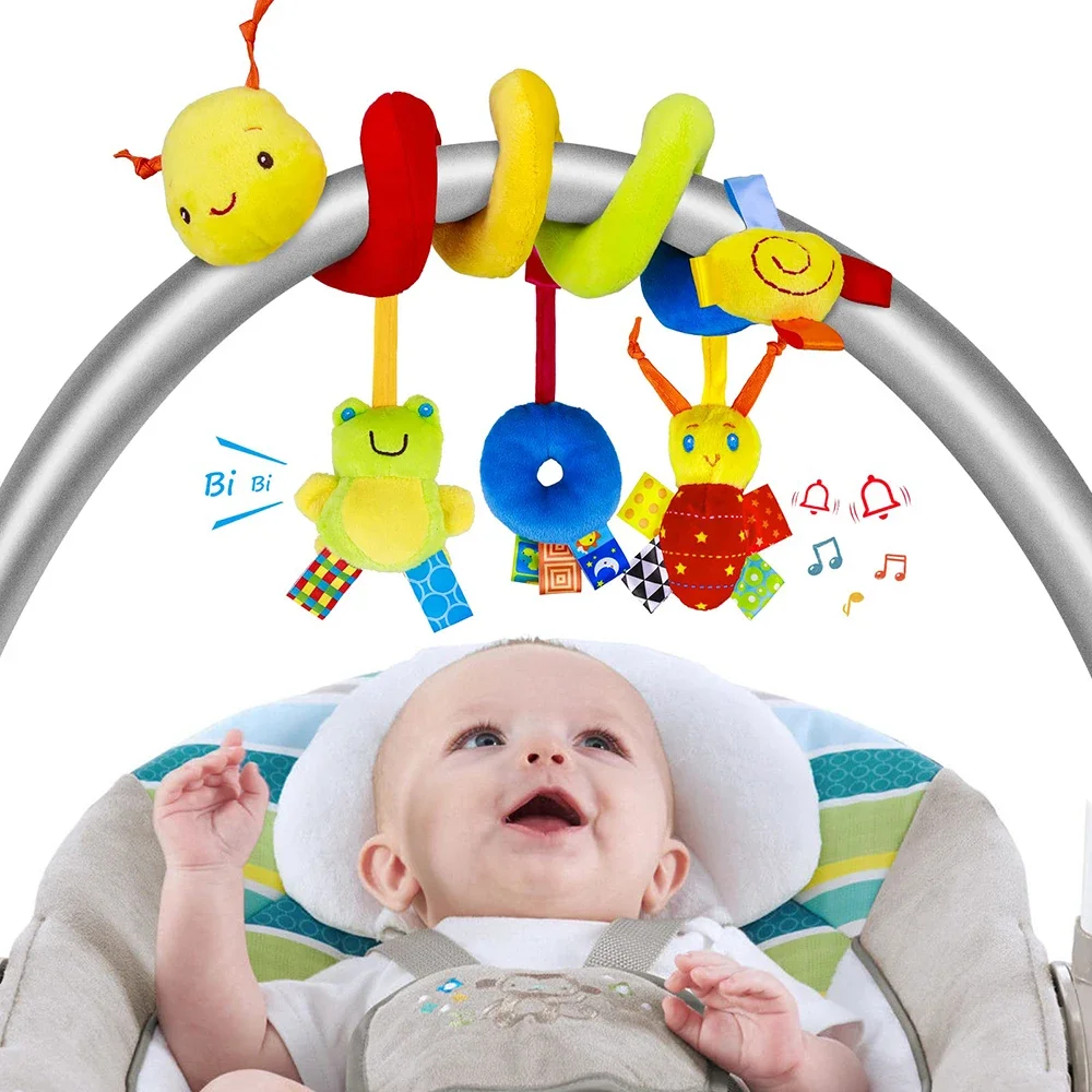 나선형 유모차 장난감 신생아 플러시 걸이형 아기 부드러 - Kids Toys New Born 리뷰 및 가격