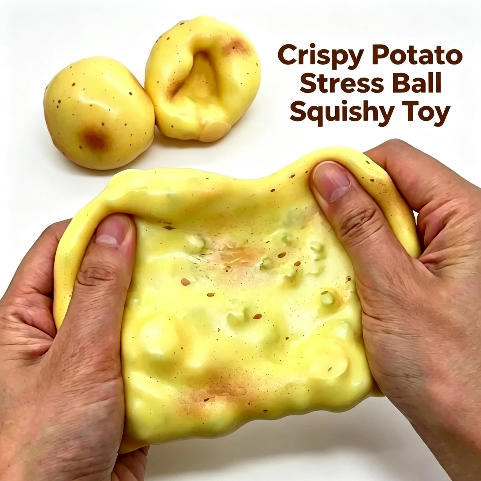 바삭바삭한 감자 모양 스트레스볼 ASMR 피젯 토이 수 - Kids' Toys 리뷰 및 가격