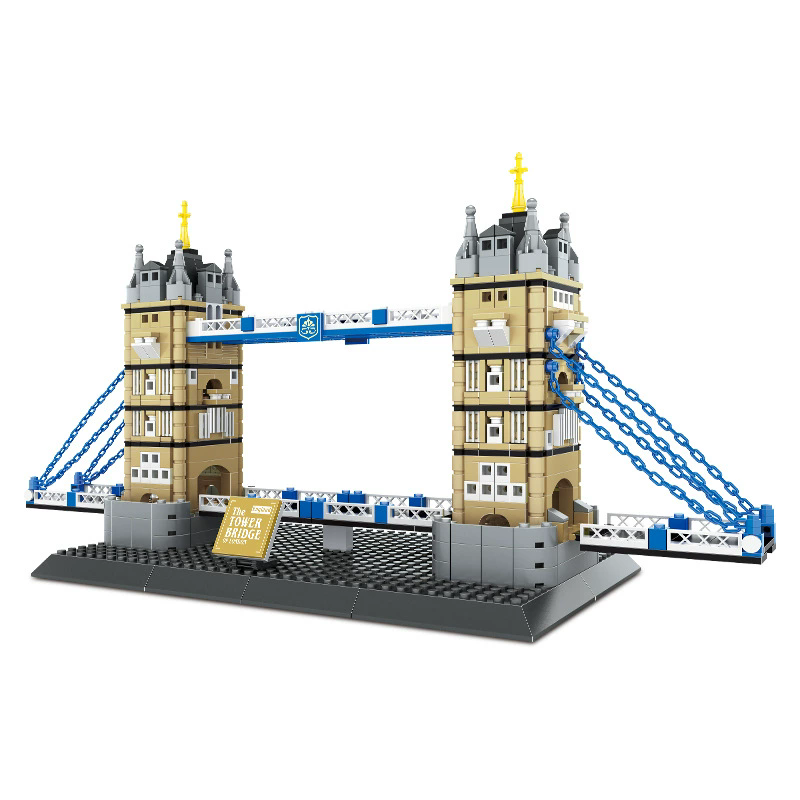 새로운 970PCS 런던 영국 트윈 타워 브리지 빌딩  - Kids Toys Uk 리뷰 및 가격