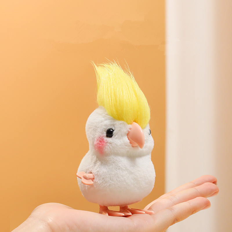 귀여운 점핑 앵무새 시뮬레이션 플러시 장난감, 멋진 머 - Soft Plush Doll 리뷰 및 가격
