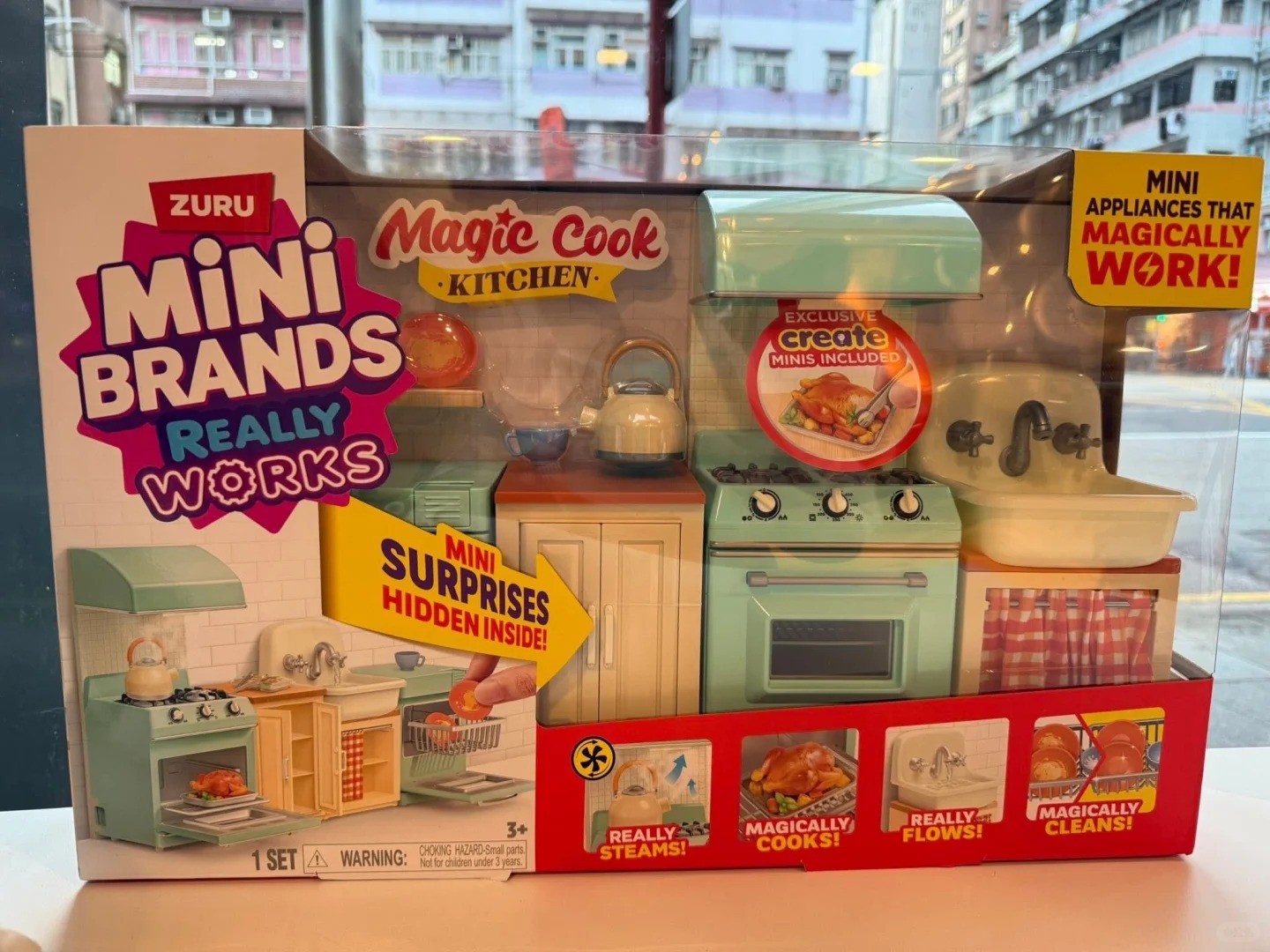 주루 미니 브랜드 매직 쿡 키친 세트 서프라이즈 장난감 - Play Kitchen Set 리뷰 및 가격