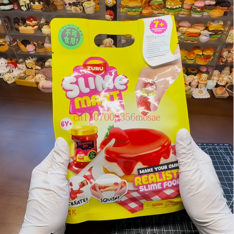 주루 슬라임 마트 블라인드 박스 햄버거 피자 시리즈 D - Play Kitchen Set 리뷰 및 가격