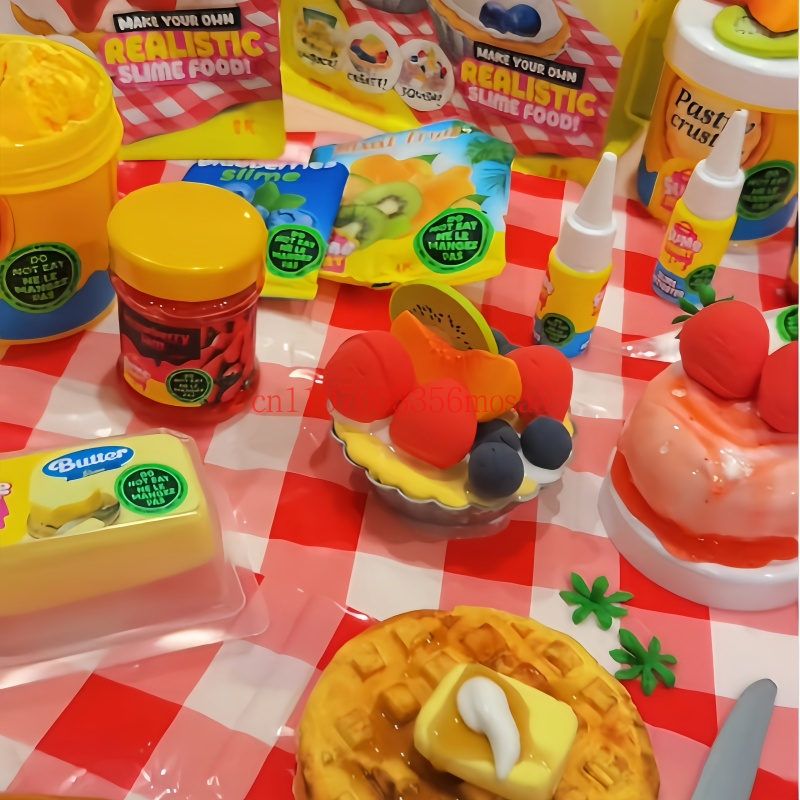 주루 슬라임 마트 블라인드 박스 햄버거 피자 시리즈 D - Play Kitchen Set 리뷰 및 가격