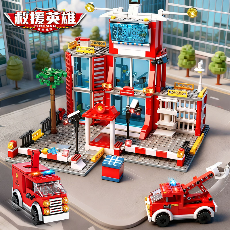 도시 경찰서 빌딩 블록 세트 SWAT 자동차 헬리콥터  - Kids Toys Helicopter 리뷰 및 가격