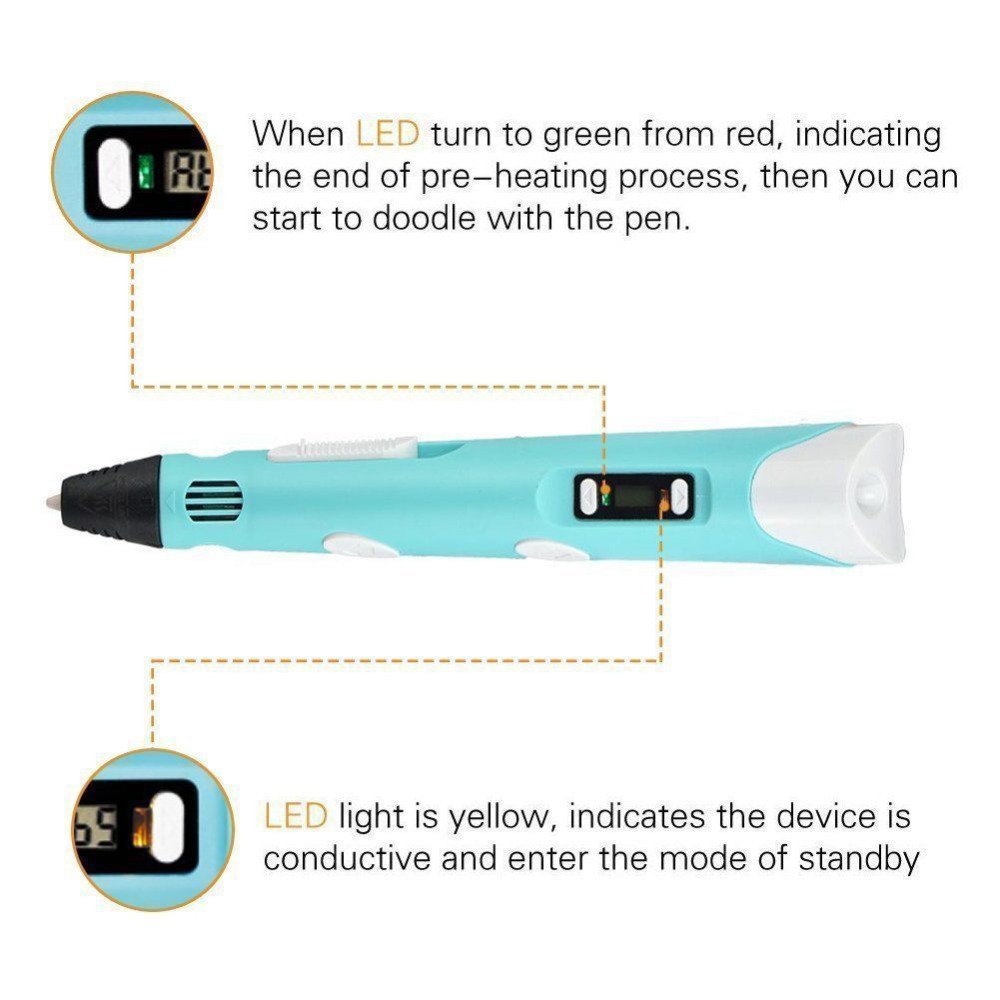 Dikale-DIY 3D 인쇄 펜, LED 스크린 PL - Kids Toys Uk 리뷰 및 가격