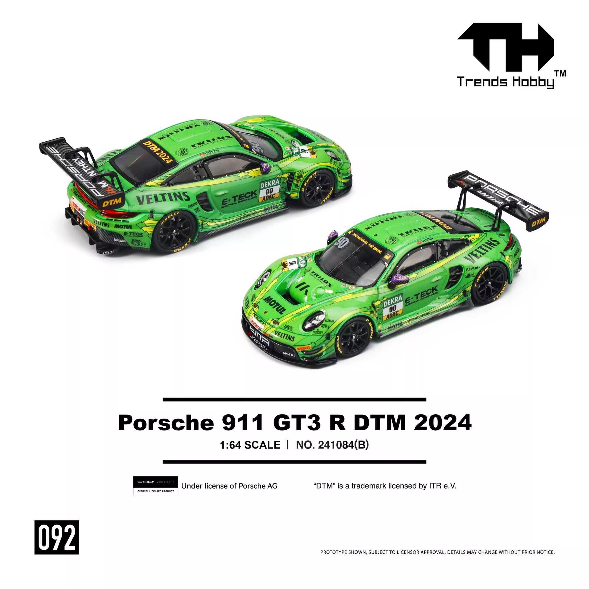 TH 1/64 포르쉐 911 GT3 R 르망 24시간  - Kids Toys Young 리뷰 및 가격
