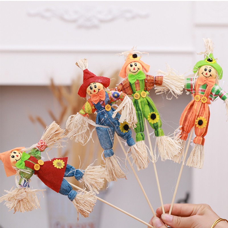 재미있는 수확 축제 귀여운 소박한 허수아비 장식 장식, - Kids Toys Mall 리뷰 및 가격