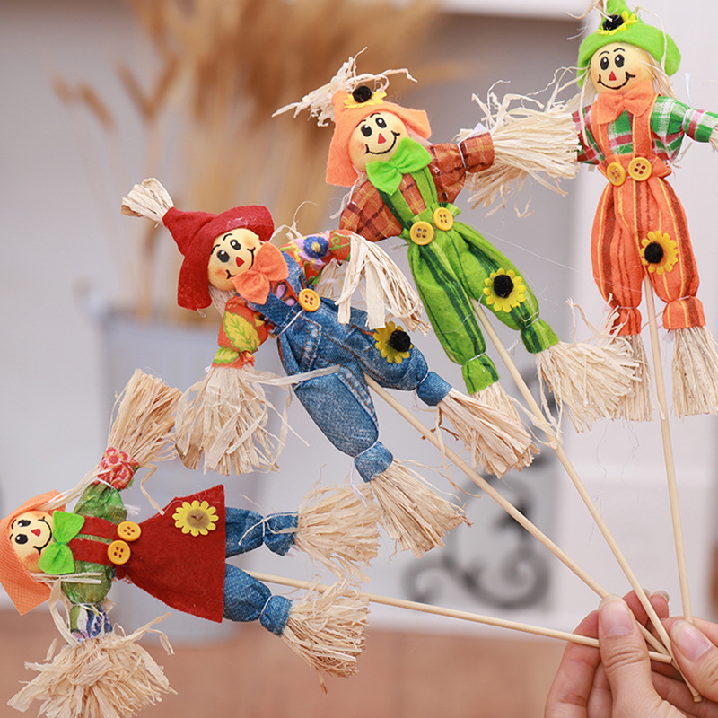 재미있는 수확 축제 귀여운 소박한 허수아비 장식 장식, - Kids Toys Mall 리뷰 및 가격