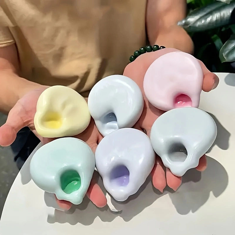 새로운 스퀴시 플루이드 아이스 스킨 젤리볼 스퀴즈 토이 - Kids' Toys 리뷰 및 가격