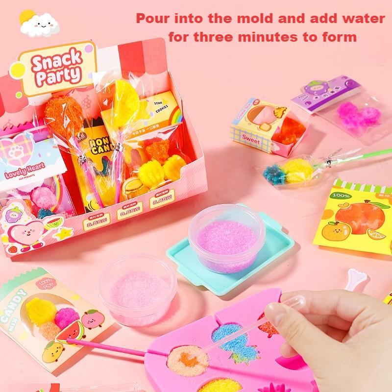 DIY 미니어처 음식 장난감 세트 DIY 젤리 샌드 음 - Play Kitchen Set 리뷰 및 가격