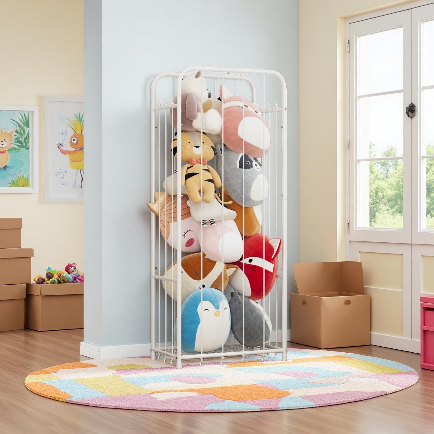 수직형 봉제인형 보관 정리함 동물원 테마 봉제인형 진열 - Kids' Toys 리뷰 및 가격