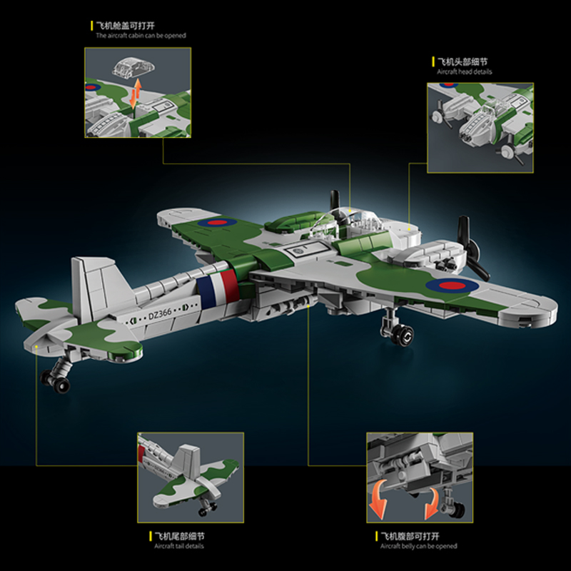 영국 군사 WW2 De Havilland 모기 공기 전 - Kids Toys Uk 리뷰 및 가격