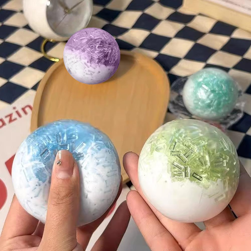 크러쉬드 크리스탈 아이스 스퀴즈 볼 부드러운 TPR 성 - Kids' Toys 리뷰 및 가격