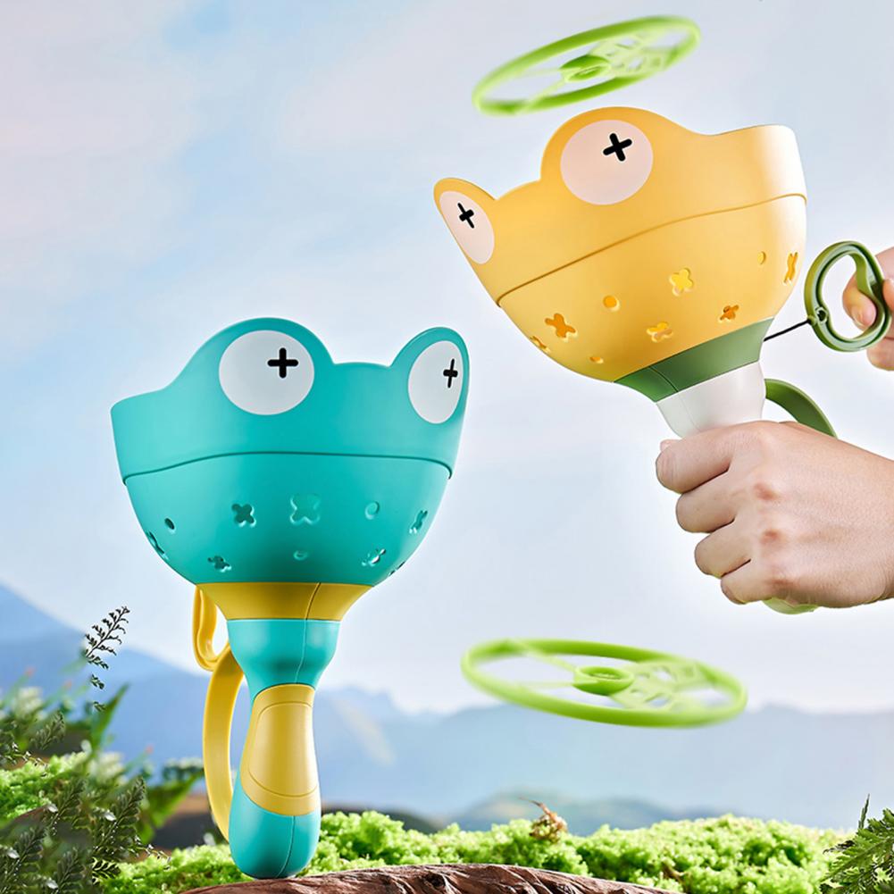 플라잉 소서 디스크 발사기 어린이 비행 장난감 당기는  - Kids' Toys 리뷰 및 가격