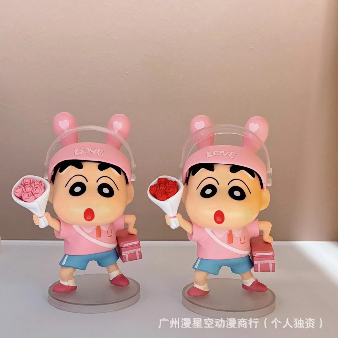 새로운 13cm 크레용 신짱 애니메이션 피규어 꽃 배달 - Kids Toys Delivery Today 리뷰 및 가격